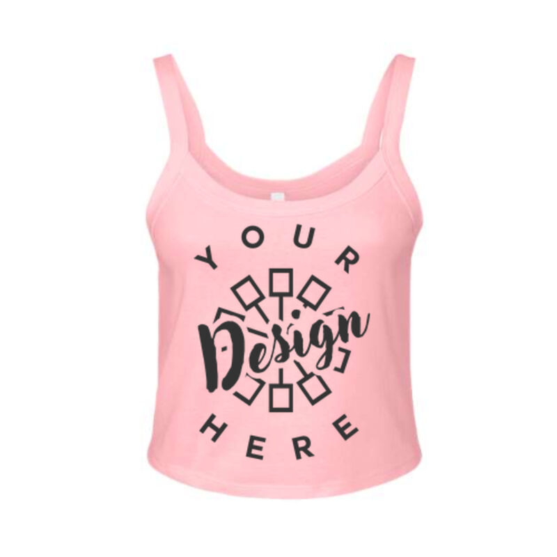  BELLA+CANVAS Women’s Micro Rib Spaghetti Strap Tank  Thumbnail