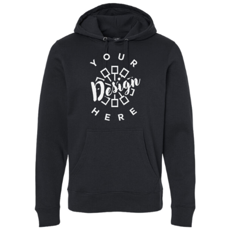 J America Unisex BTB Fleece Hooded Sweatshirt  Thumbnail