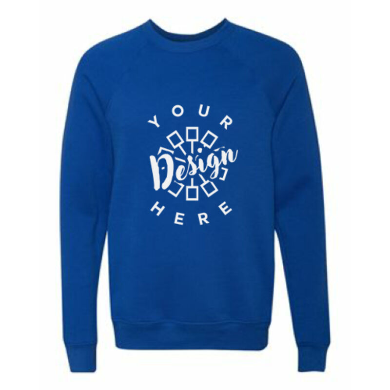 Bella Canvas Unisex Triblend Sponge Fleece Crew Sweatshirt  Thumbnail