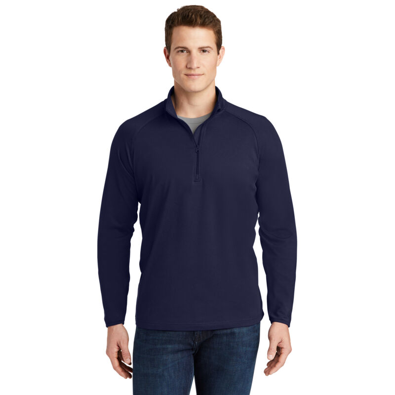  Sport Tek Sport Wick Stretch Half Zip Pullover  Thumbnail