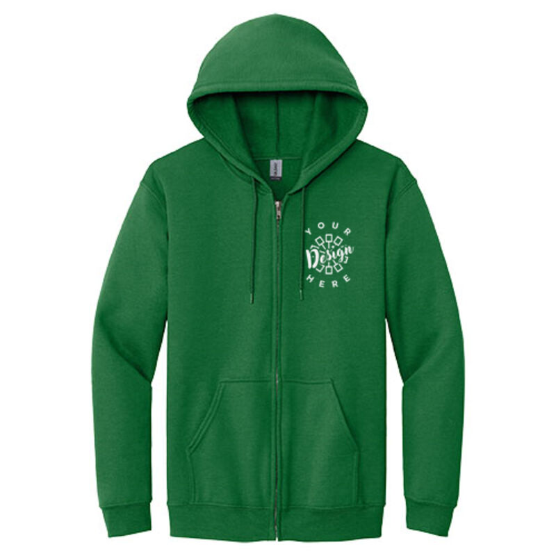 Gildan Full Zip Hooded Sweatshirt Thumbnail