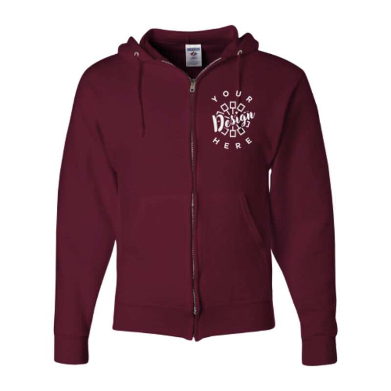  Jerzees Full Zip Hooded Sweatshirt  Thumbnail