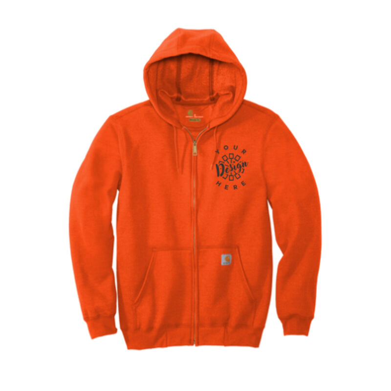  Carhartt Midweight Hooded Zip-Front Sweatshirt  Thumbnail