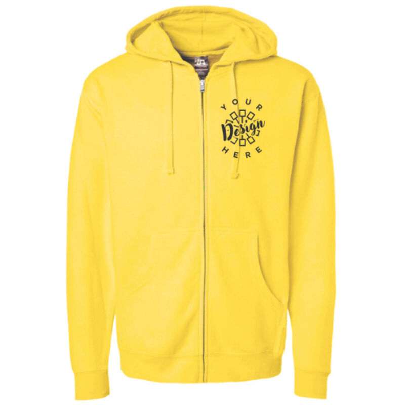 J America BTB Fleece Full Zip Hood  Thumbnail