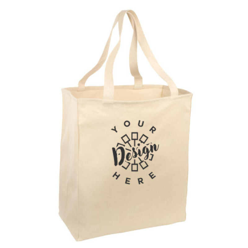 Port and Company Over The Shoulder Grocery Tote Thumbnail