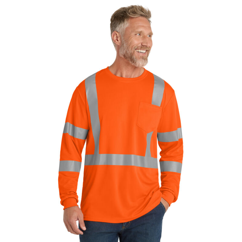 Cornerstone Ansi 107 Class 3 Mesh Long Sleeve Tee Thumbnail