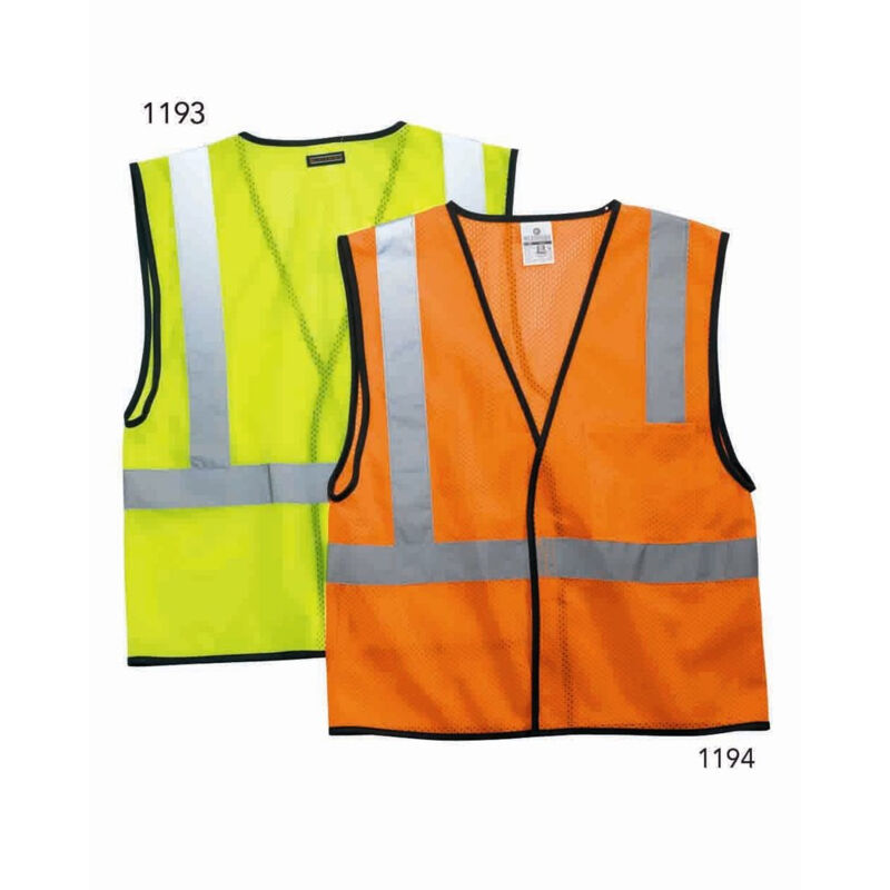 ML Kishigo Economy 1 Pocket Mesh Vest Thumbnail