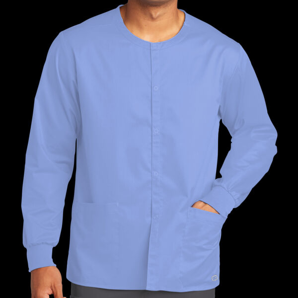 Wonderwink Unisex Workflex Snap-Front Scrub Jacket Thumbnail