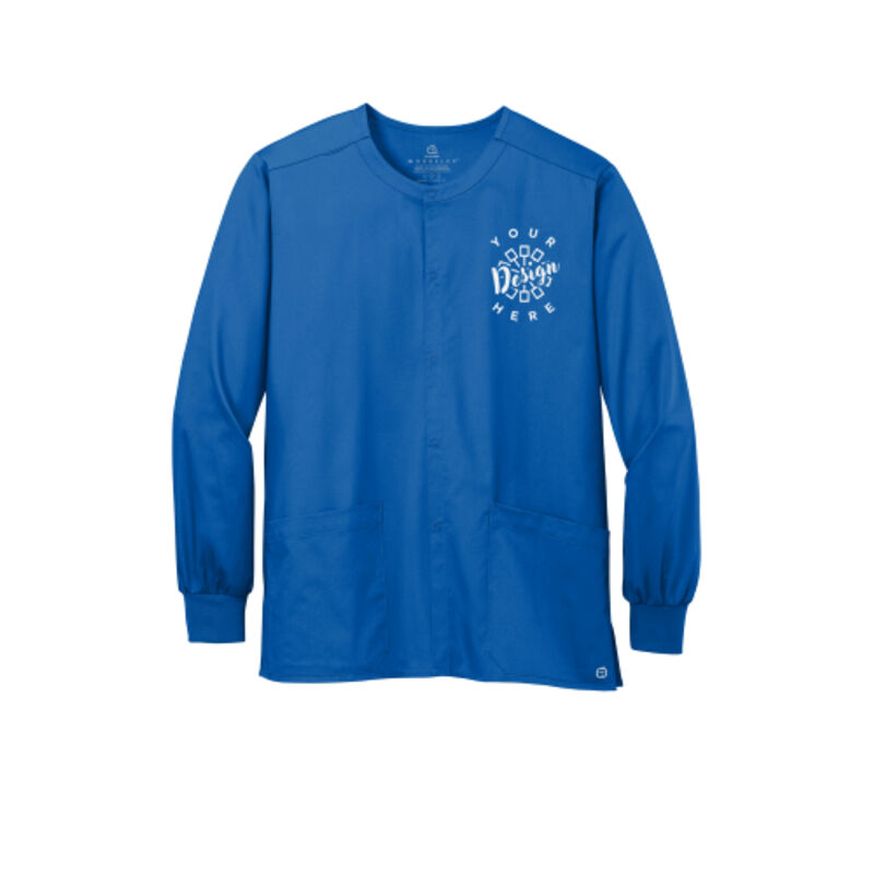 Wonderwink Unisex Workflex Snap-Front Scrub Jacket Thumbnail