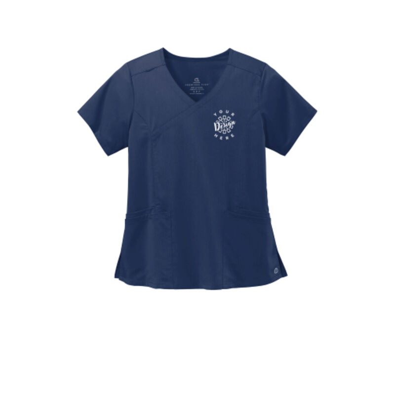 Wonderwink Women's Premiere Flex Mock Wrap Top Thumbnail