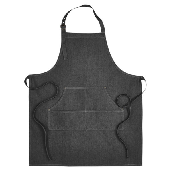 Artisan Collection by Reprime Unisex Jeans Stitch Denim Bib Apron Thumbnail