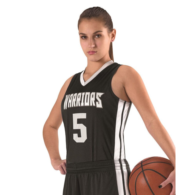 Alleson Athletic Women's Single Ply Basketball Jersey Thumbnail