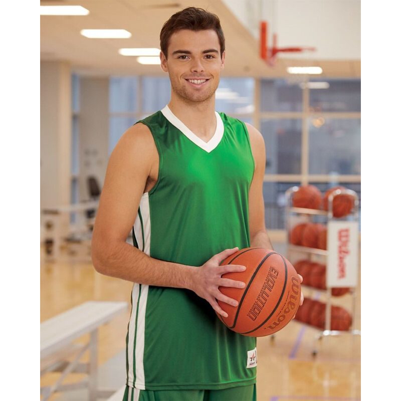 Alleson Athletic Single Ply Basketball Jersey Thumbnail