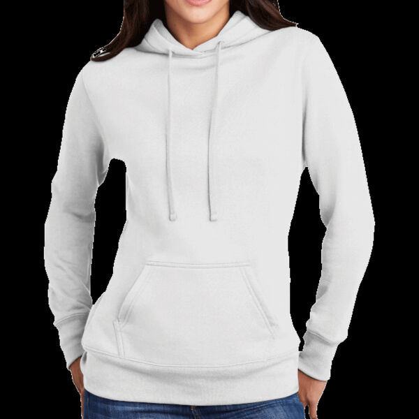 Port and Company Ladies Core Fleece Pullover Hooded Sweatshirt Thumbnail