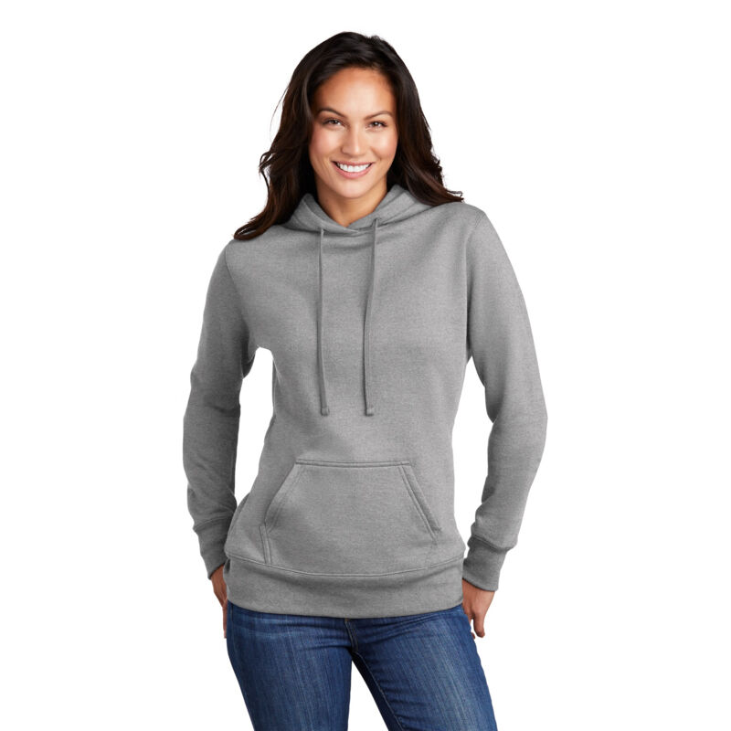 Port and Company Ladies Core Fleece Pullover Hooded Sweatshirt Thumbnail