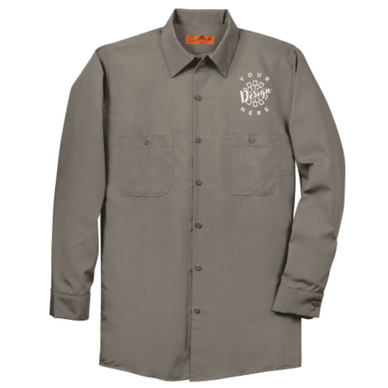  Red Kap Long Sleeve Industrial Work Shirt  Thumbnail