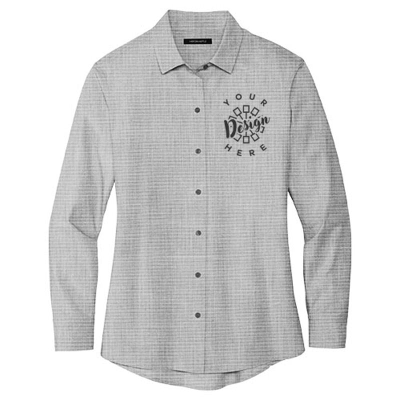  Mercer+Mettle Women's Long Sleeve Stretch Woven Shirt  Thumbnail