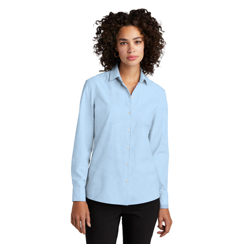 Mercer+Mettle Women's Long Sleeve Stretch Woven Shirt  Thumbnail