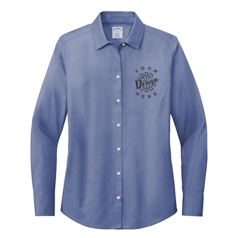 Brooks Brothers Women's Wrinkle-Free Stretch Pinpoint Shirt  Thumbnail