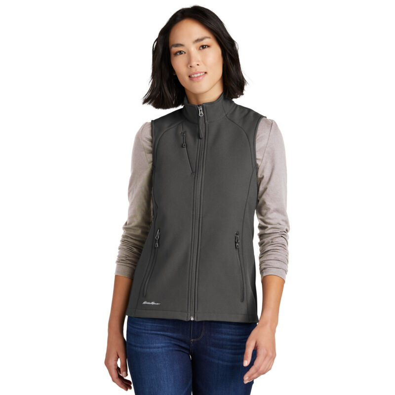  Eddie Bauer Ladies Stretch Soft Shell Vest  Thumbnail