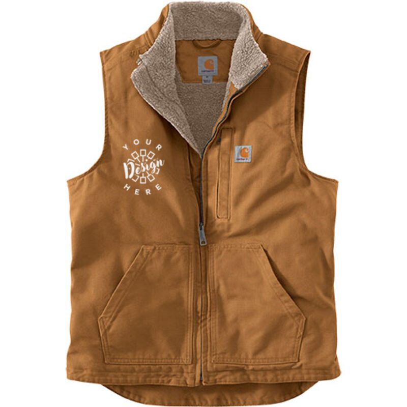  Carhartt Sherpa-Lined Mock Neck Vest  Thumbnail