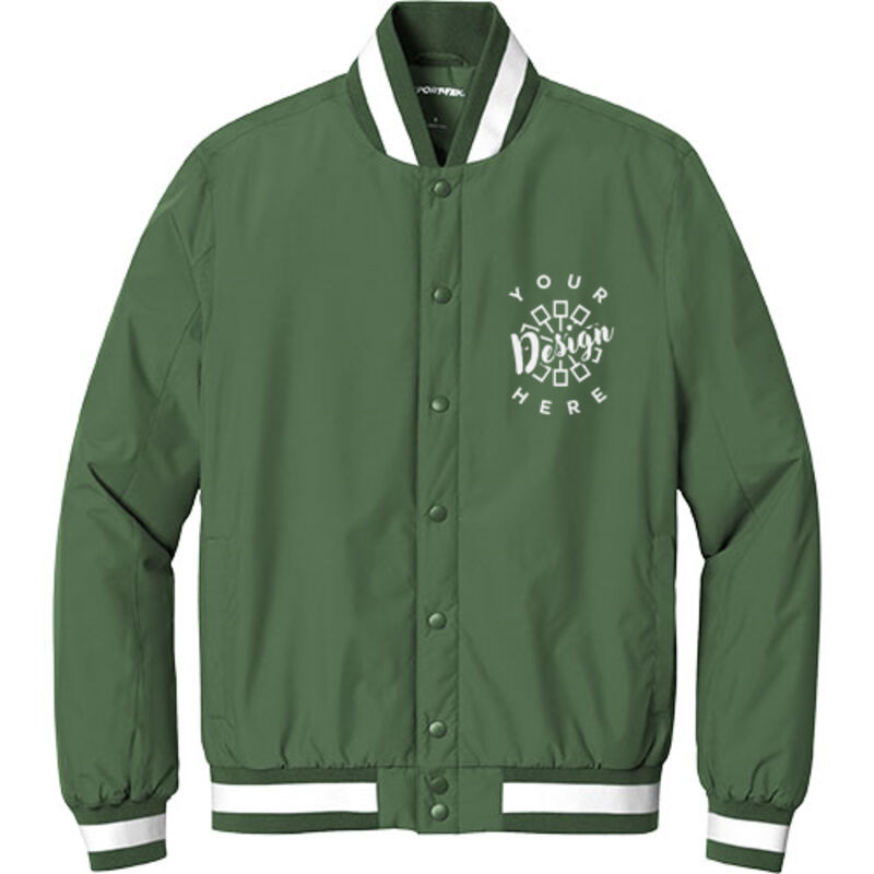  Sport-Tek Insulated Varsity Jacket  Thumbnail
