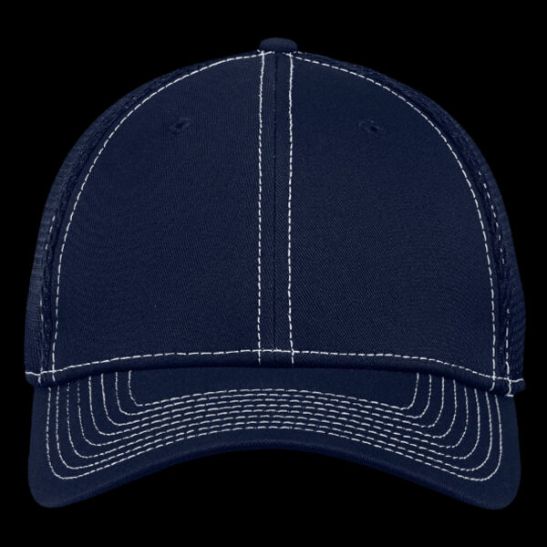 Stretch Mesh Contrast Stitch Cap Thumbnail