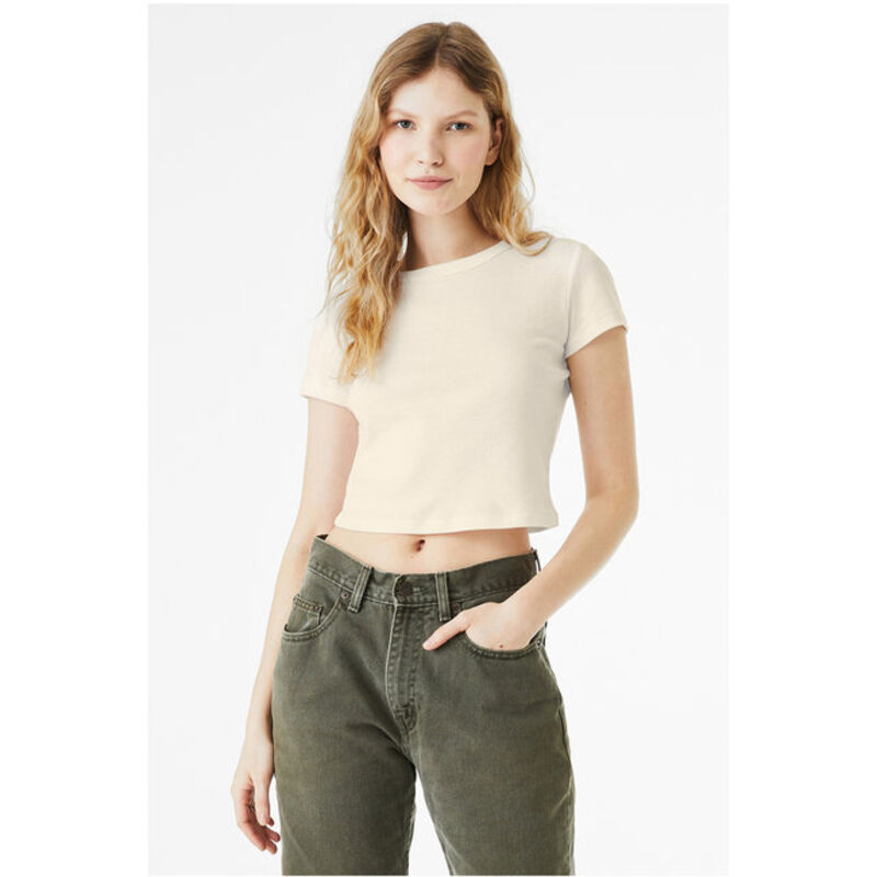 Ladies' Micro Ribbed Baby T-Shirt Thumbnail