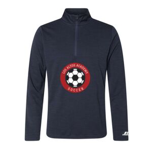 Men's Striated Quarter-Zip Pullover Thumbnail