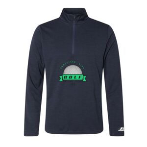 Men's Striated Quarter-Zip Pullover Thumbnail