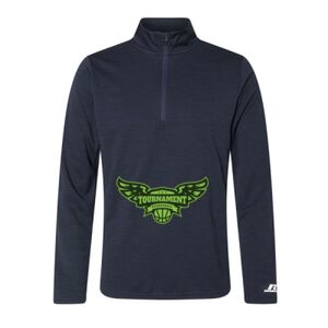 Men's Striated Quarter-Zip Pullover Thumbnail