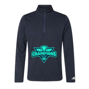 Men's Striated Quarter-Zip Pullover Thumbnail