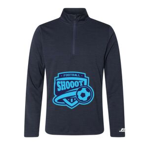Men's Striated Quarter-Zip Pullover Thumbnail
