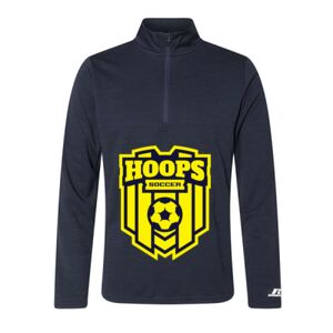 Men's Striated Quarter-Zip Pullover Thumbnail