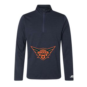 Men's Striated Quarter-Zip Pullover Thumbnail