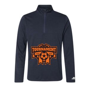 Men's Striated Quarter-Zip Pullover Thumbnail