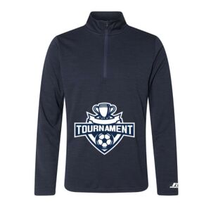 Men's Striated Quarter-Zip Pullover Thumbnail