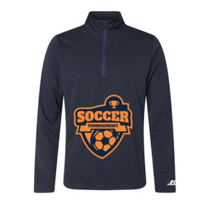 Men's Striated Quarter-Zip Pullover Thumbnail