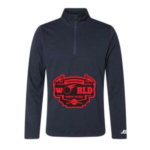 Men's Striated Quarter-Zip Pullover Thumbnail