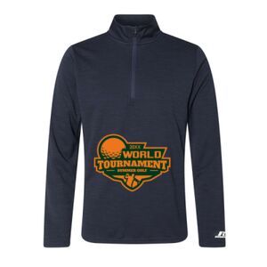 Men's Striated Quarter-Zip Pullover Thumbnail