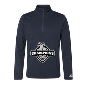 Men's Striated Quarter-Zip Pullover Thumbnail