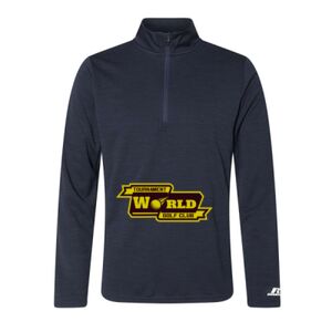 Men's Striated Quarter-Zip Pullover Thumbnail