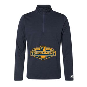 Men's Striated Quarter-Zip Pullover Thumbnail