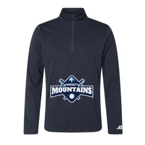 Men's Striated Quarter-Zip Pullover Thumbnail