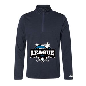 Men's Striated Quarter-Zip Pullover Thumbnail