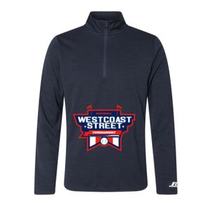 Men's Striated Quarter-Zip Pullover Thumbnail