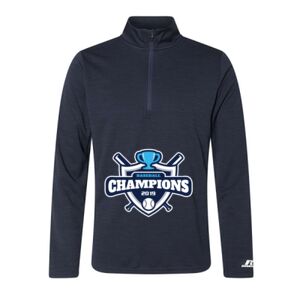 Men's Striated Quarter-Zip Pullover Thumbnail