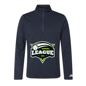 Men's Striated Quarter-Zip Pullover Thumbnail