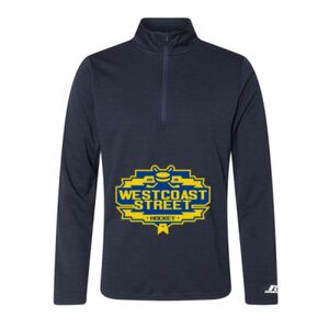 Men's Striated Quarter-Zip Pullover Thumbnail