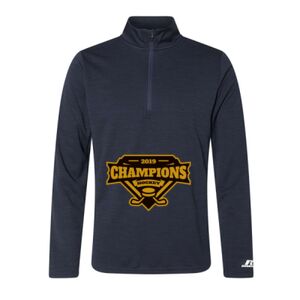 Men's Striated Quarter-Zip Pullover Thumbnail